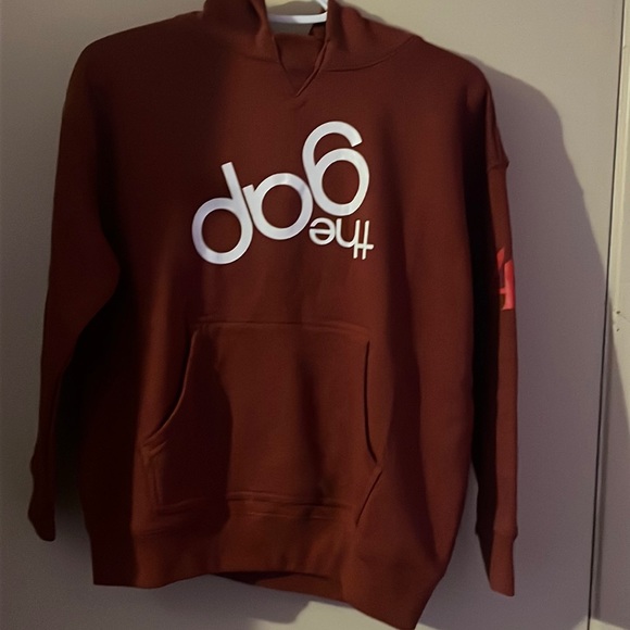 Gap × Stranger Things Teen Upside Down Gap Logo Hoodie - Picture 1 of 4